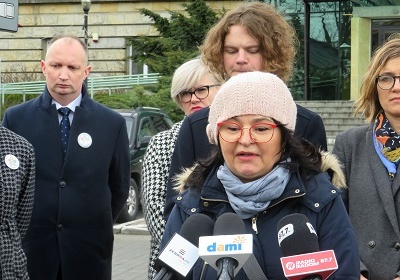 Dorota Wiśniewska - czł Zarządu Miejskiego Nowej Lewicy, Przewodnicząca Komisji ds. Służby Zdrowia Nowej Lewicy