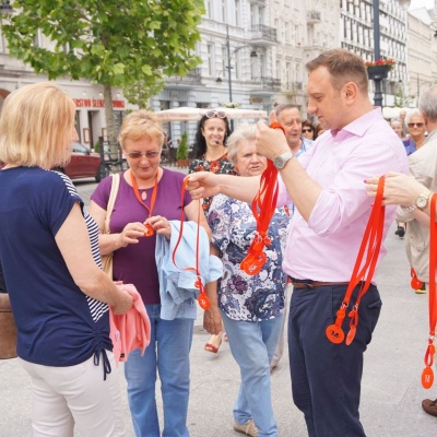 Medal na Dzień Matki od łódzkiego SLD